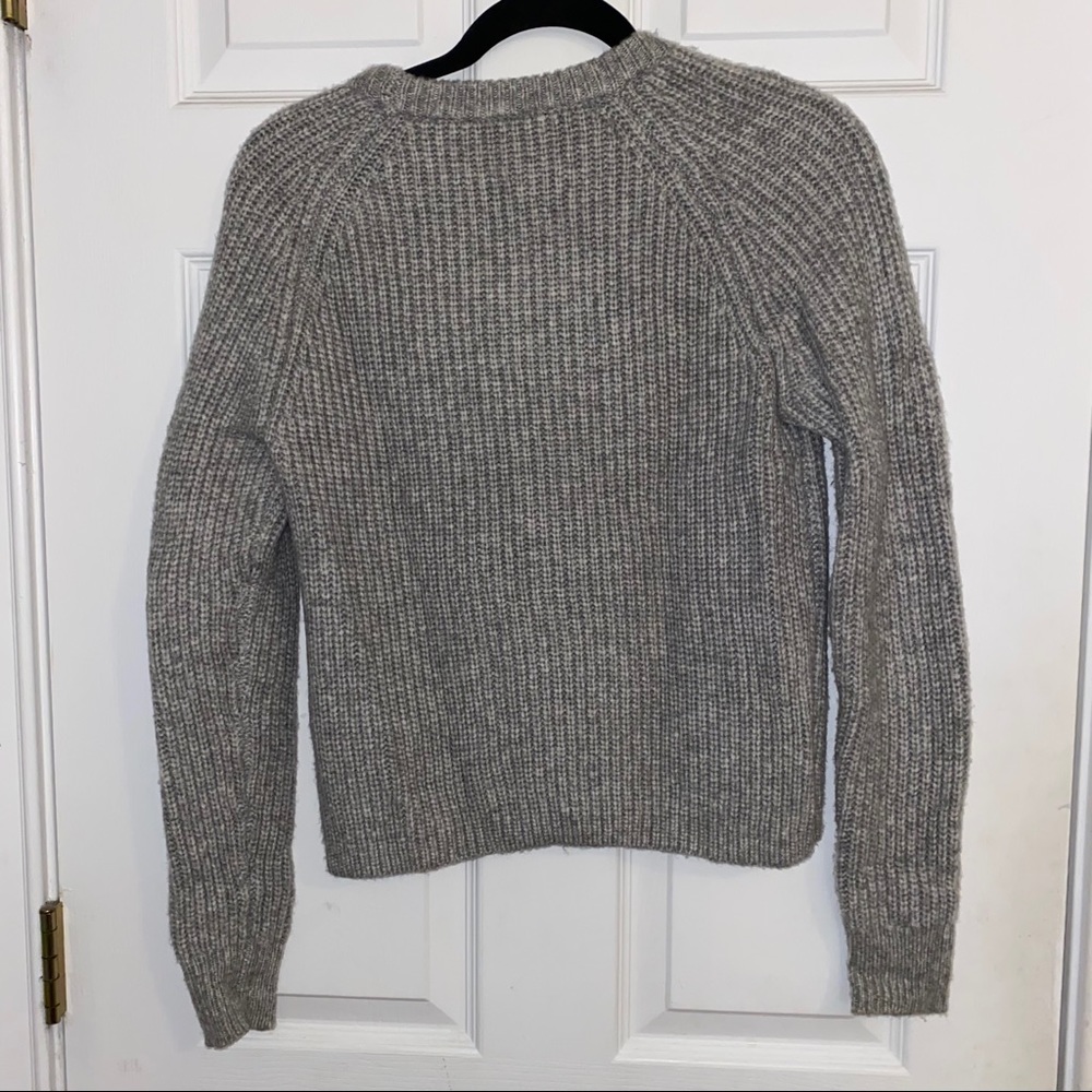Brandy Melville Gray Knit Sweater - Picture 2 of 3